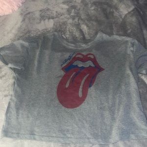 Woman’s Small Rolling Stones Croptop